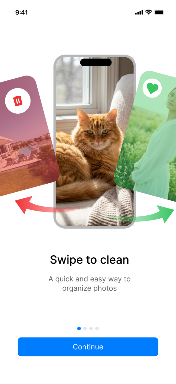 PicSwipe app screenshot